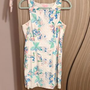 Lilly Pulitzer Multicolor Lace Detail Dress